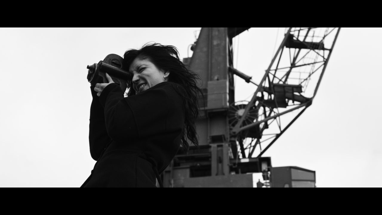 Burn Reel with Gabby — frame 1. Director of Photography Patrick D. A. Webb.