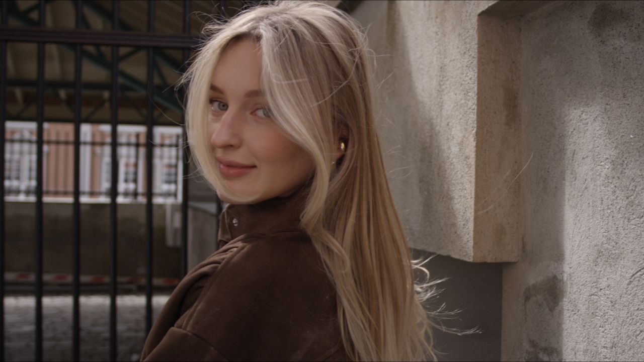 Kateryna — Model Reels — frame 2. Director of Photography Patrick D. A. Webb.