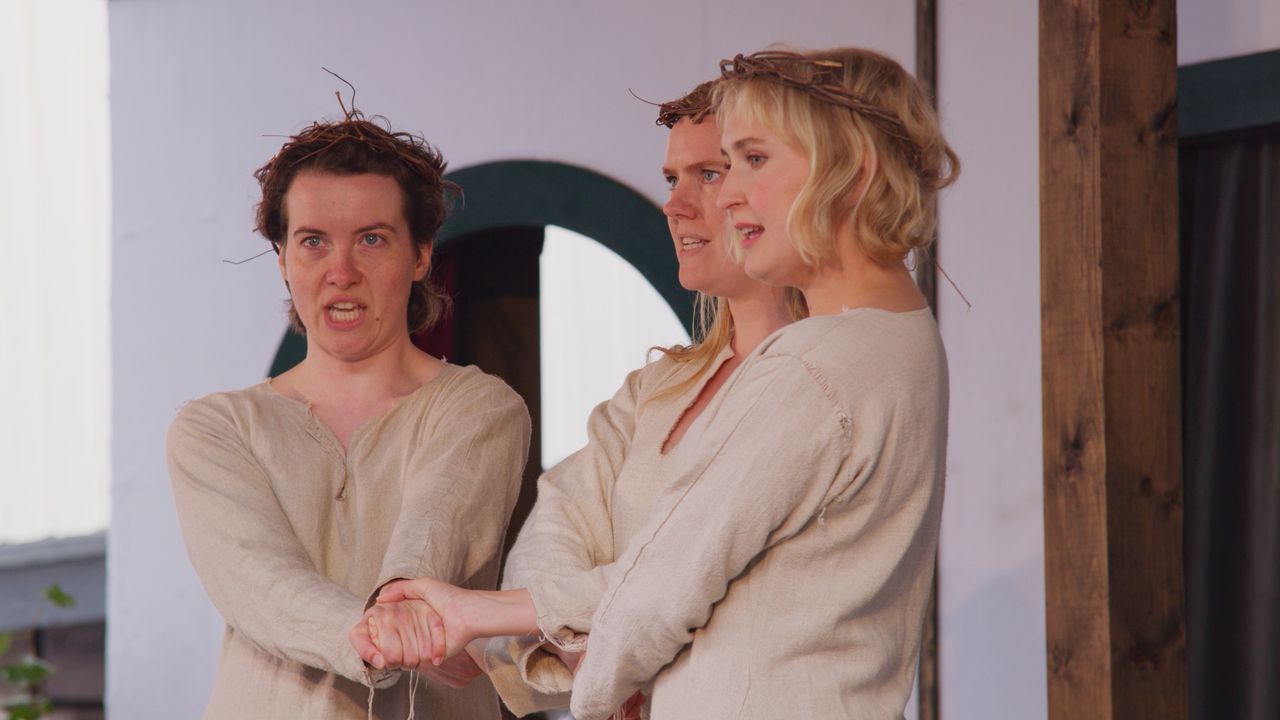 Shakesbeer — Macbeth, Live — frame 1. Director of Photography Patrick D. A. Webb.