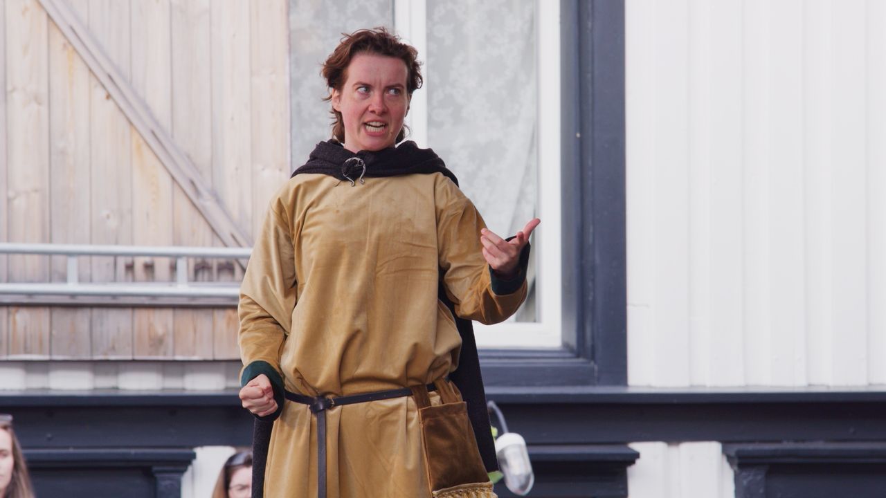 Shakesbeer — Macbeth, Live — frame 3. Director of Photography Patrick D. A. Webb.