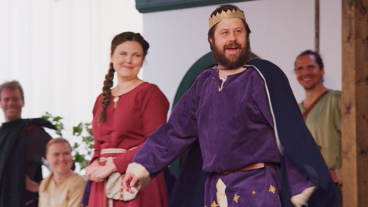 Shakesbeer — Macbeth, Live — frame 6. Director of Photography Patrick D. A. Webb.