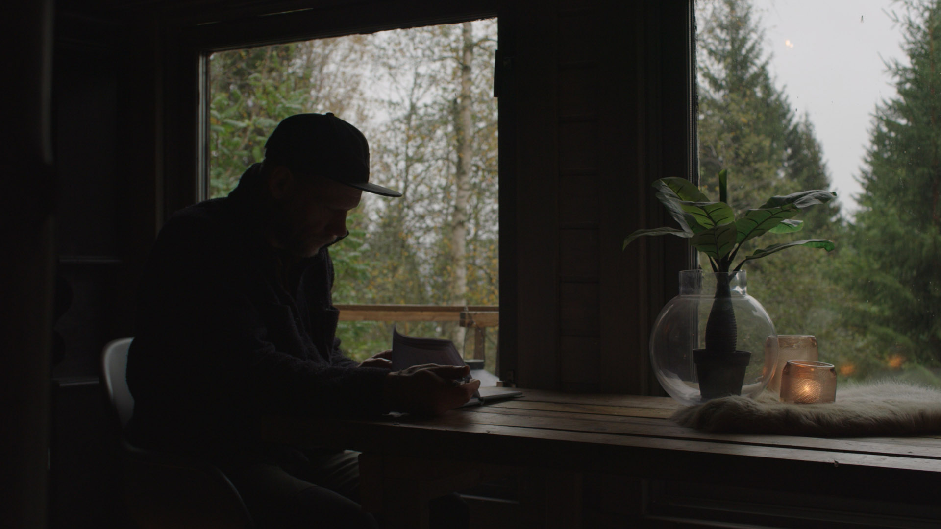 The Cabin — frame 1. Director of Photography Patrick Webb.