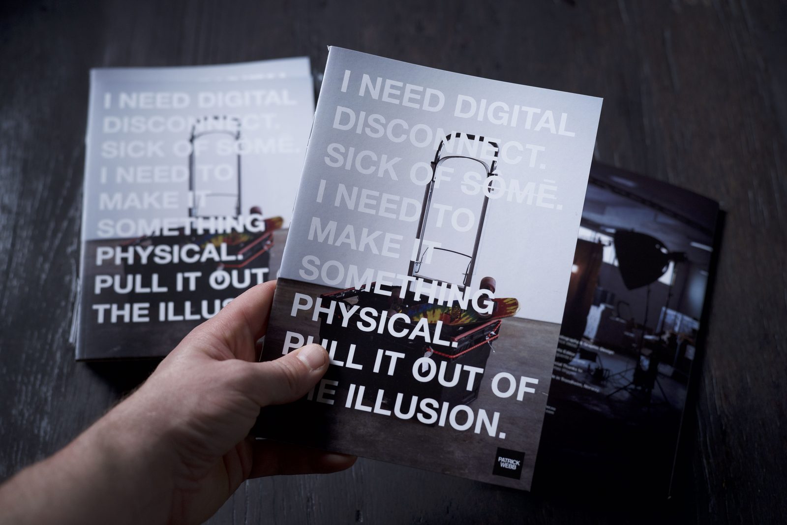 The first zine — the cover
