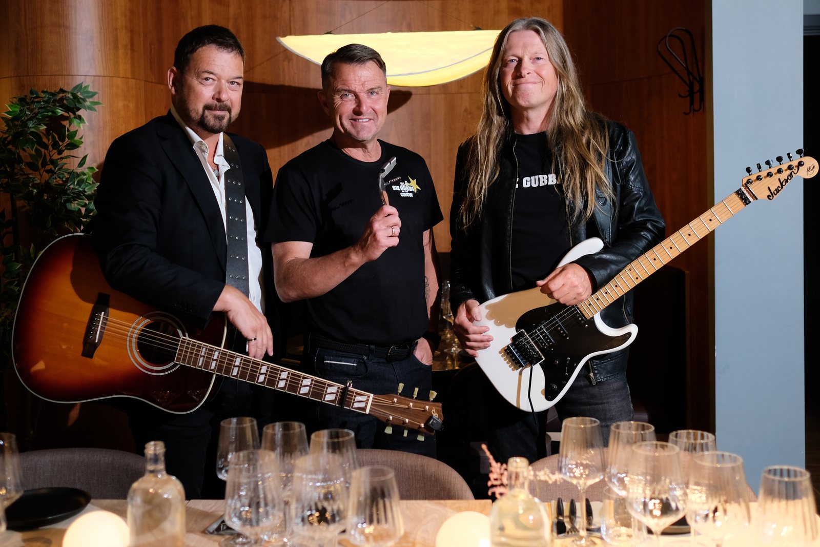 Winemakers Dinner Show med Sie Gubba — Sanoi Restaurant, Trondheim. Director of Photography Patrick D. A. Webb.